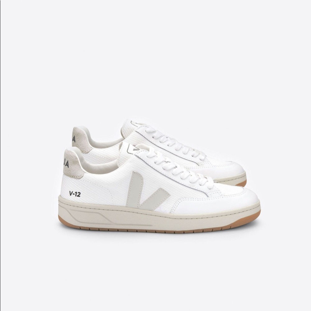 Veja V12 Mesh White Size 10